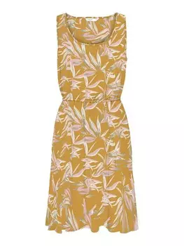 Платье ONLY Summer Dress NOVA SARA, цвет yellow gold