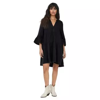 Платье Only Thyra Peplon 3/4 Sleeve, черный