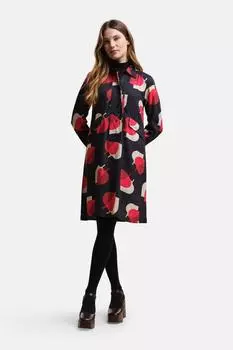 Платье Orla Kiely с принтом Regatta, розовый