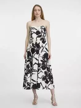 Платье orsay, белый/черный