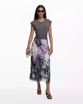 Платье от дизайнера Mr Christian Lacroix Desigual, серый