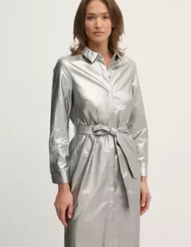 Платье OUI, серебряный