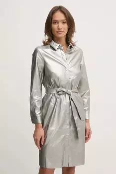 Платье Oui, серебряный