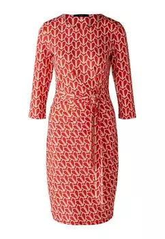 Платье Oui Silky Touch Qualitt, цвет red white