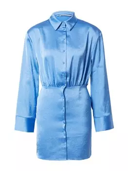 Платье Oval Square Dress Polish, светло-голубой