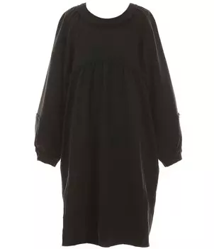 Платье оверсайз с рукавом в четверть для девочек Chelsea & Violet для больших девочек 7–16 лет, черный