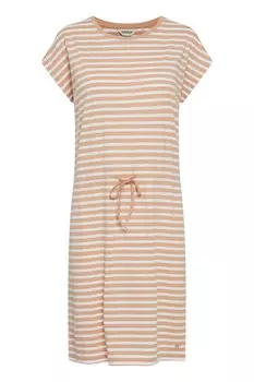 Платье Oxmo STILLA, розовый/белый