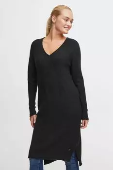 Платье Oxmo Strick, черный