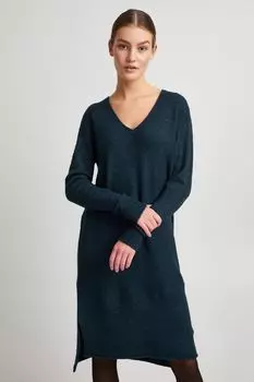 Платье Oxmo Strick, синий