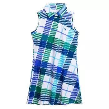 Платье Oxy Golf Tartan Blue, белый