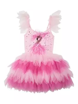 Платье-пачка Bella Flamingo Tutu Du Monde, розовый
