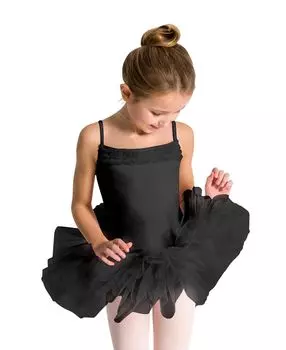 Платье-пачка с оборками и кокеткой для больших девочек Capezio