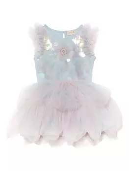 Платье-пачка в стиле «русалка» Tutu Du Monde, синий