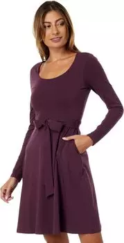 Платье PACT Fit-and-Flare Ballet Dress, цвет Winter Bloom