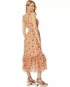 Платье Paige Florencia Dress, цвет White/Cinnabar