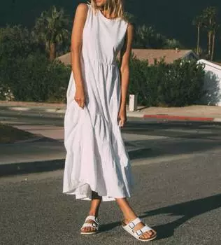 Платье Палома в облаке Electric & Rose, цвет cloud