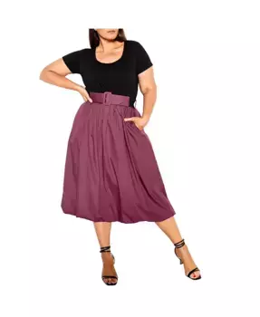 Платье Paris Days больших размеров CITY CHIC, мультиколор