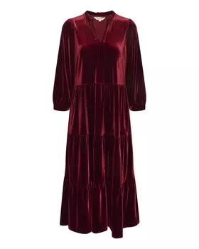 Платье Part Two Viggasa, цвет Cherry red