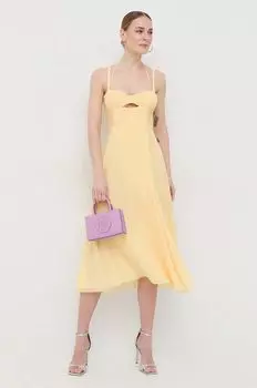 Платье Патриции Пепе Patrizia Pepe, желтый