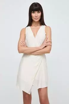 Платье Patrizia Pepe, бежевый