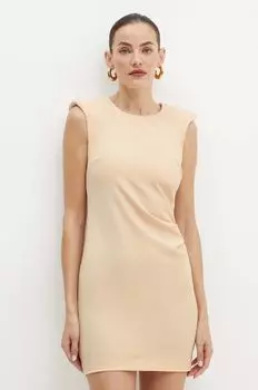 Платье Patrizia Pepe, бежевый