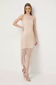 Платье Patrizia Pepe, бежевый