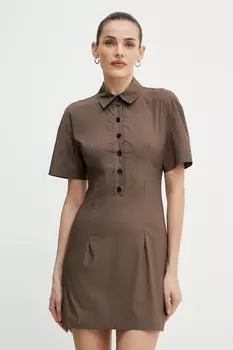 Платье Patrizia Pepe, коричневый