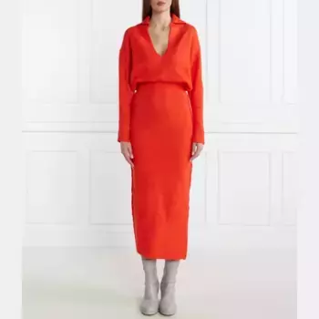 Платье Patrizia Pepe, оранжевый