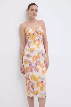 Платье Patrizia Pepe, оранжевый