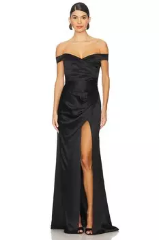 Платье паулины Sau Lee, черный