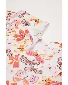 Платье PEEK All Over Print with Lace Trim Dress, цвет Print