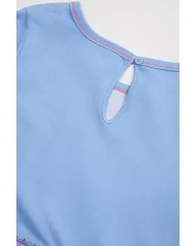 Платье PEEK Botanical Embroidered Dress, синий