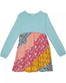 Платье PEEK Mixed Print Long Sleeve Dress, мульти