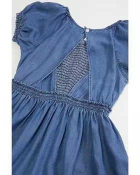 Платье PEEK Smocked Dress, индиго