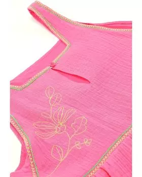 Платье PEEK Tiered Dress, розовый