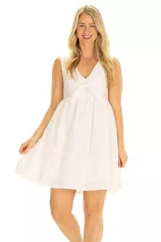 Платье «Пенелопа» с белыми люверсами Duffield Lane