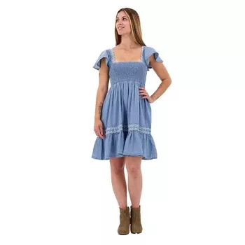 Платье Pepe Jeans Adele Long Sleeve, синий