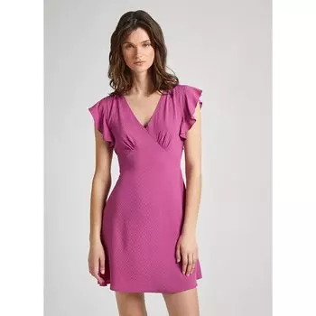 Платье Pepe Jeans Camila Short Sleeve Short, розовый