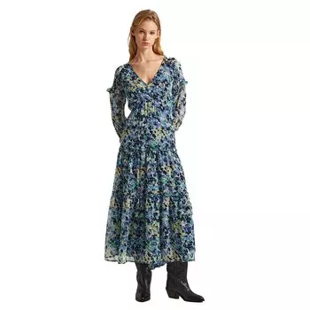 Платье Pepe Jeans Carina Long Sleeve Long, Разноцветный