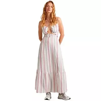 Платье Pepe Jeans Diana Sleveless Long, бежевый