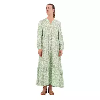 Платье Pepe Jeans Feli long sleeve long, зеленый