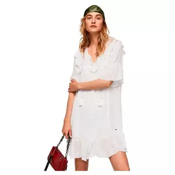 Платье Pepe Jeans Flora, белый