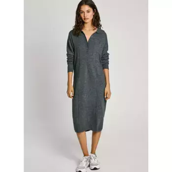 Платье Pepe Jeans Haddie long sleeve midi, серый