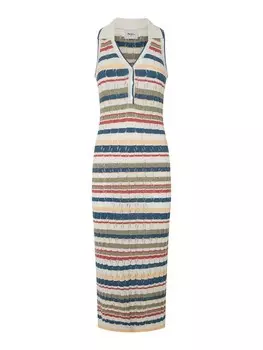 Платье Pepe Jeans Knitted dress IRIS, белый