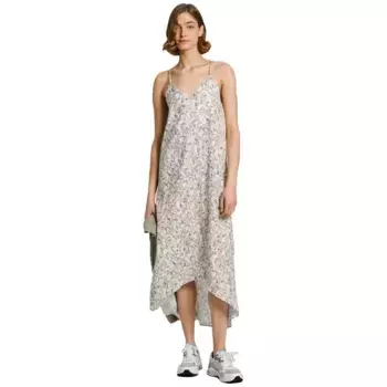 Платье Pepe Jeans Molly midi, белый/серый