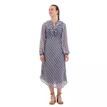 Платье Pepe Jeans Odelis Long Sleeve Long, синий