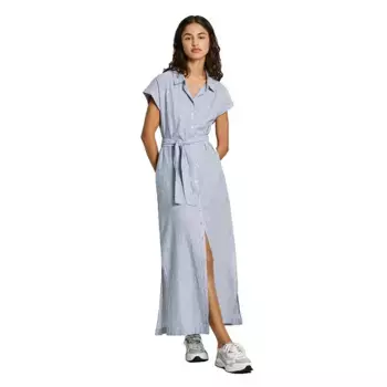 Платье Pepe Jeans PL953555 short sleeve long, синий
