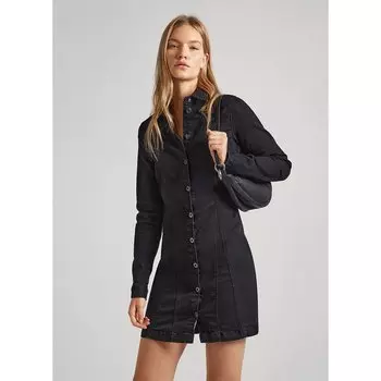 Платье Pepe Jeans Yoni Sparkle, синий