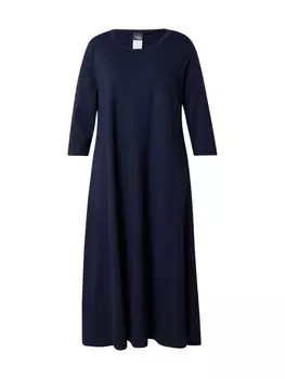 Платье Persona by Marina Rinaldi BACO, темно-синий