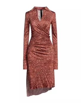 Платье Petar Petrov, коричневый